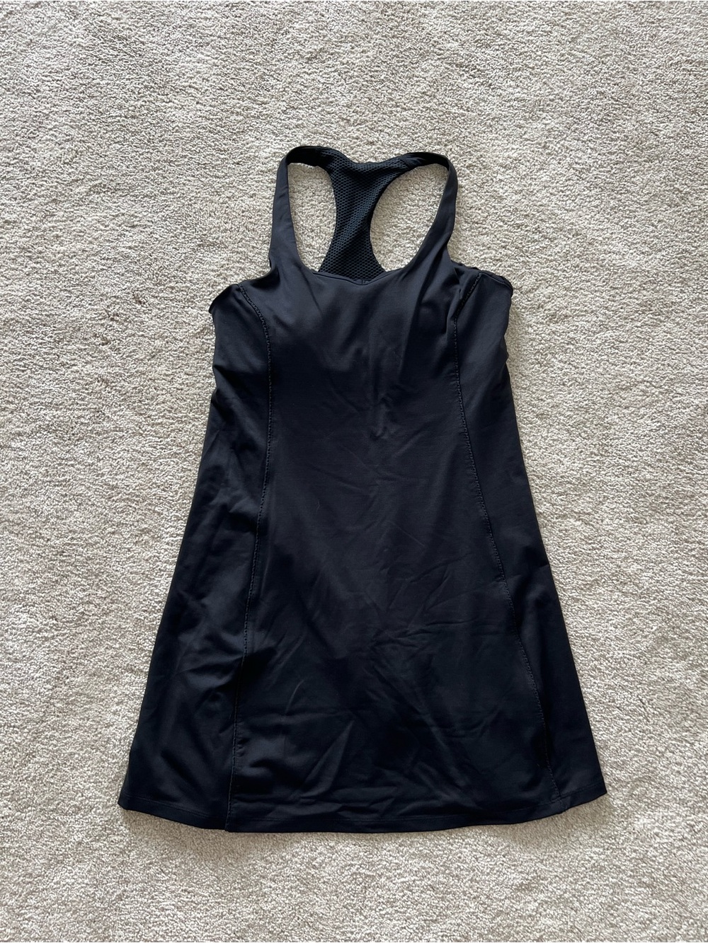 Outdoor Voices Doing Things Black Racerback Mini Dress